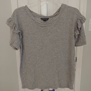 Topshop Jewel neck tee size 2